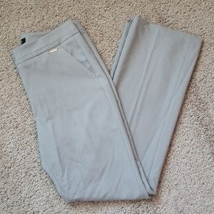 Ellen Tracy woman's light gray work trousers